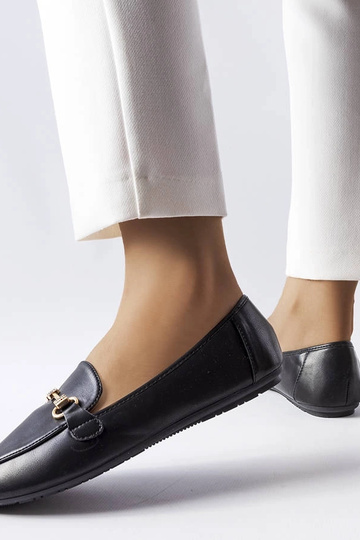 Mocasines Lejeune negros decorativos 2