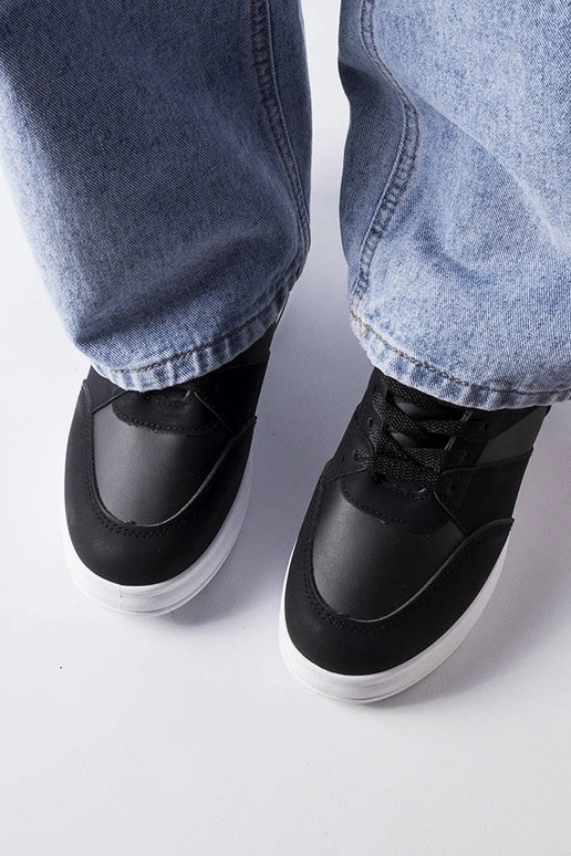 Zapatillas de cuña CinqMars negras