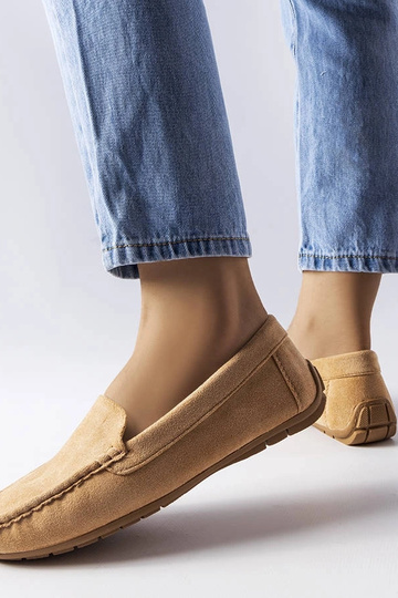 Mocasines beige con... 2