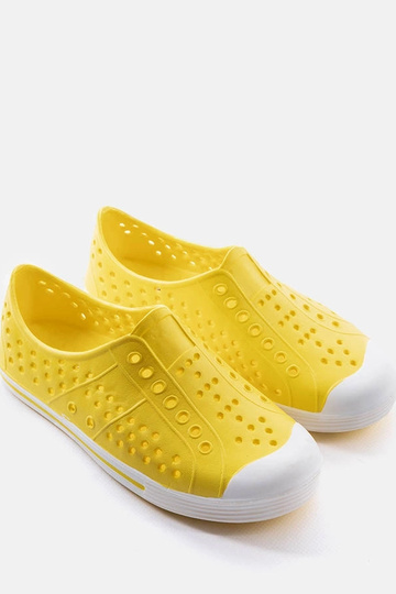 Chanclas de piscina infantiles amarillas Peppin 2