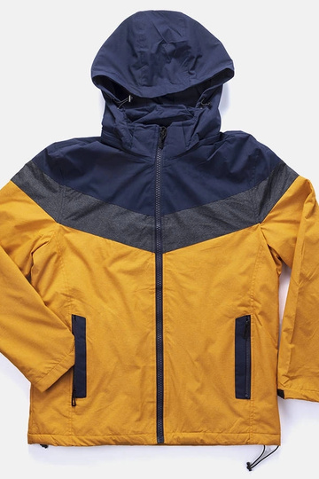 Chaqueta de transición amarilla Dupont para hombre