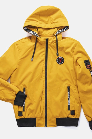 Chaqueta de transición Tollmache amarilla para hombre