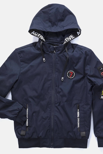 Chaqueta de entretiempo para hombre azul marino Tollmache