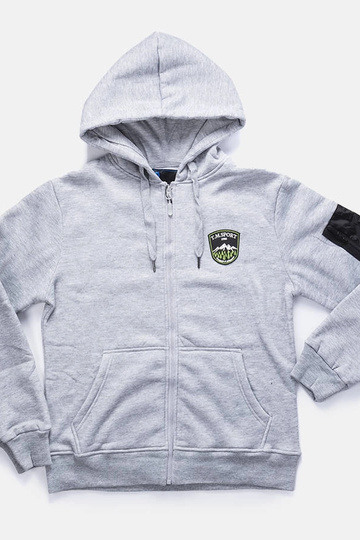 Sudadera con capucha Labrosse para hombre en color gris claro