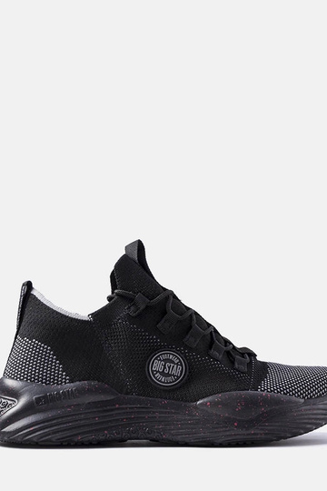 Zapatillas negras para hombre Big Star LL174282