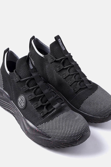 Zapatillas negras para hombre Big Star LL174282 2
