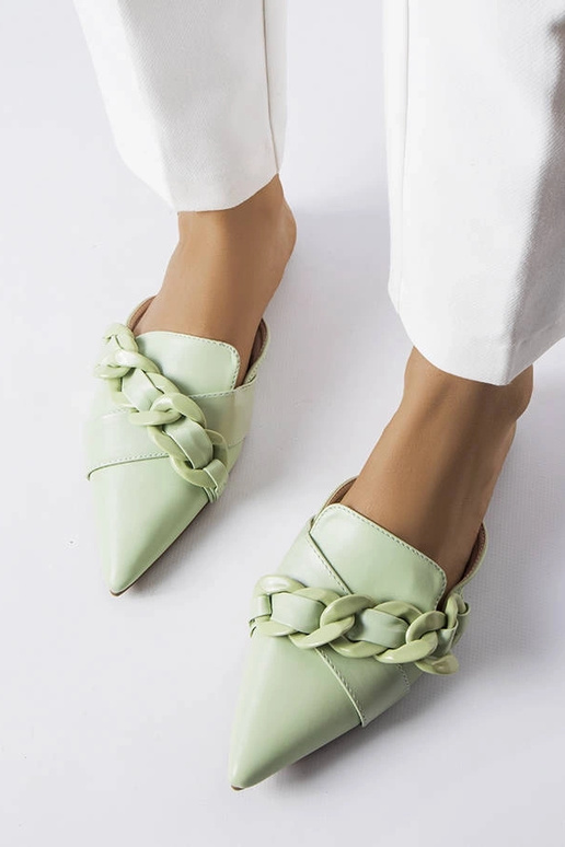 Chanclas elegantes de cadena...