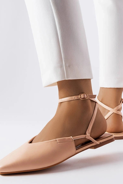 Sandalias rosas de punta cerrada Jehová