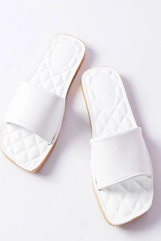 Chanclas Chatigny de goma blanca
