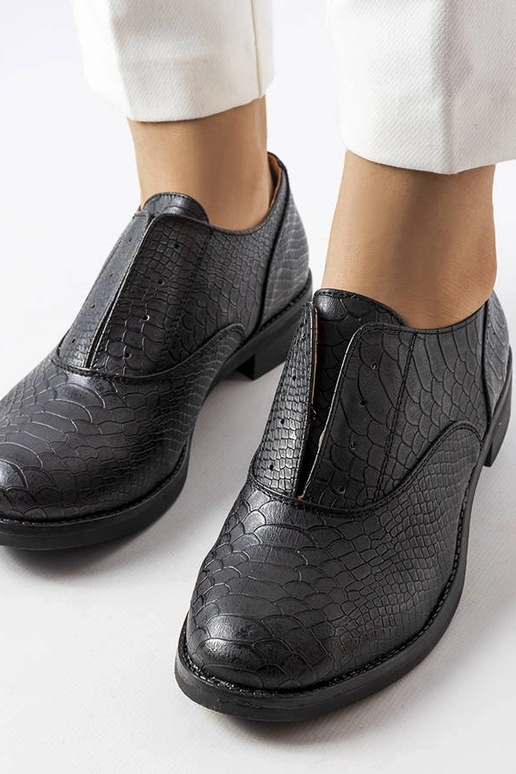 Botas de piel sintética negras de...