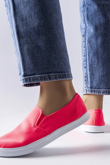 Zapatillas sin cordones de tela rosa Louisville 2