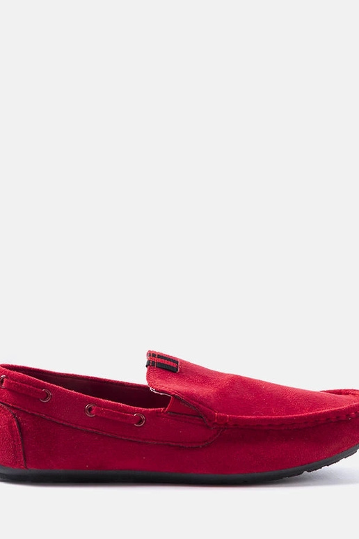 Mocasines masculinos rojos, "Nashville"
