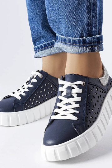 Zapatillas deportivas azul...