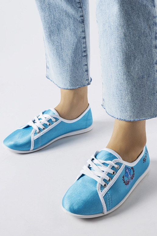 Zapatillas Woodstock azules para mujer