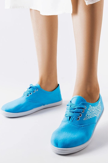 Zapatillas azules con...