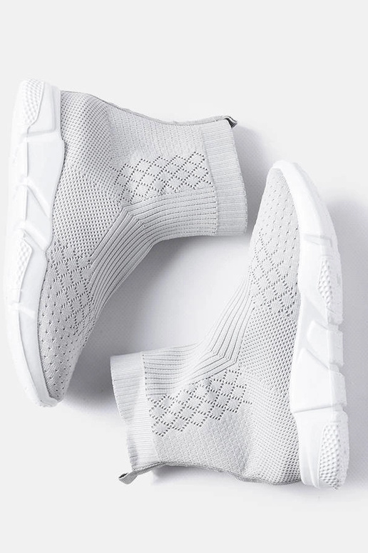 Zapatillas calcetín grises de Olot