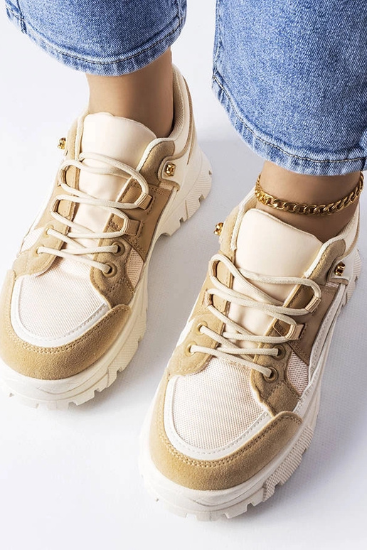 Zapatillas deportivas marrones con...