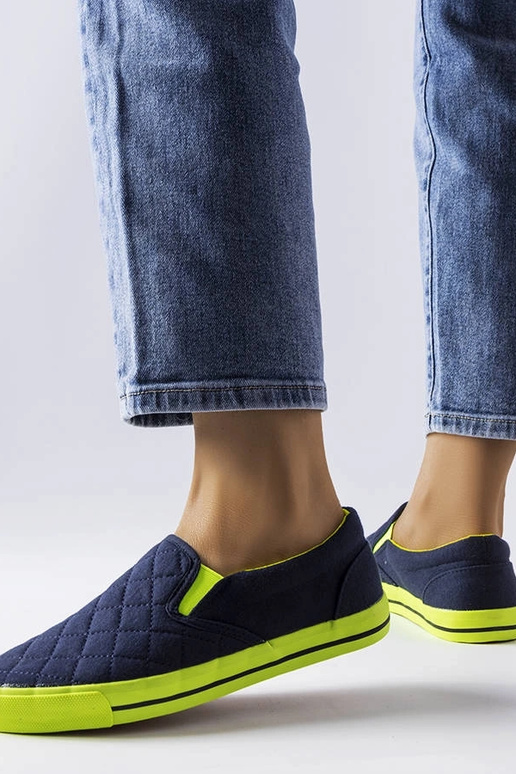 Zapatillas sin cordones acolchadas en...