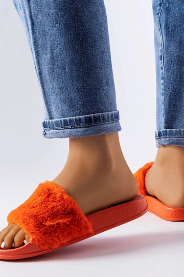 Chanclas de piel naranja... 2