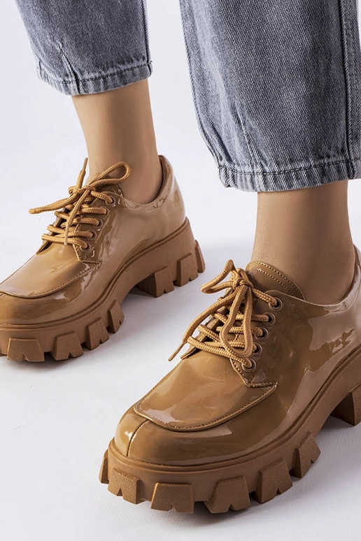 Botines lustrados marrones, "Beccadelli"