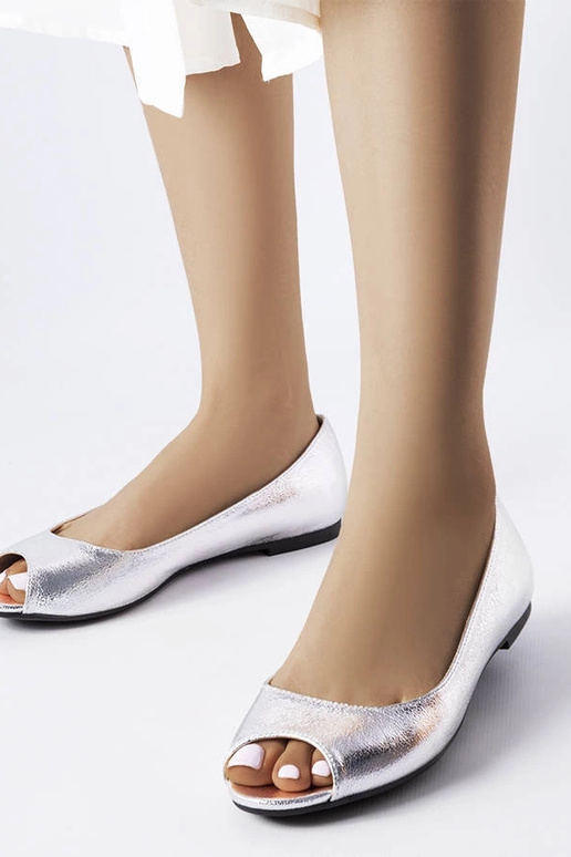 Bailarinas plateadas metalizadas Trieux Bailarinas plateadas metalizadas Trieux