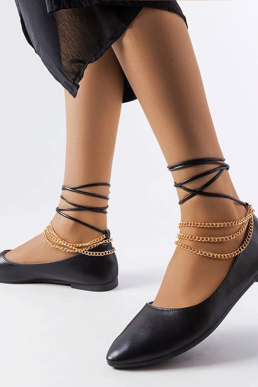 Bailarinas negras con cierre... Bailarinas negras con cierre...