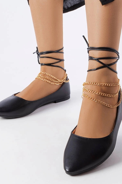 Bailarinas negras con cierre... Bailarinas negras con cierre...