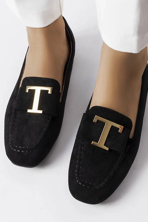 Bailarinas negras de ante sintético...