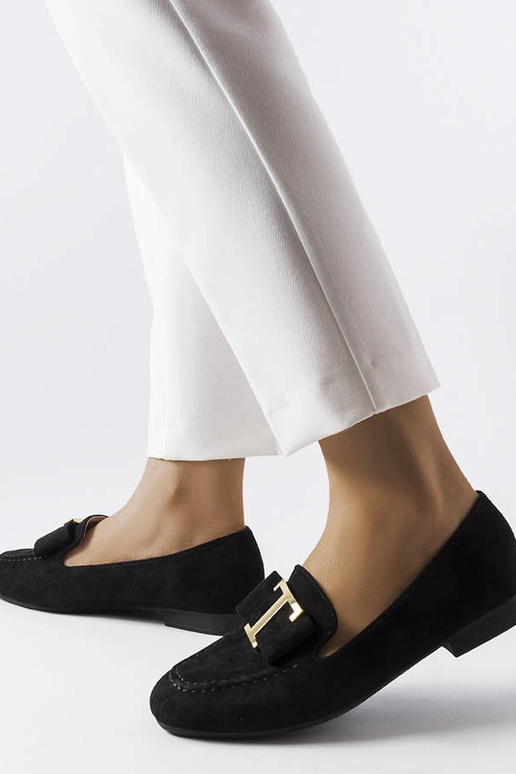 Bailarinas negras de ante sintético...