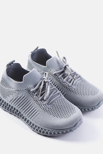 Zapatillas deportivas grises para niños Huntz 2