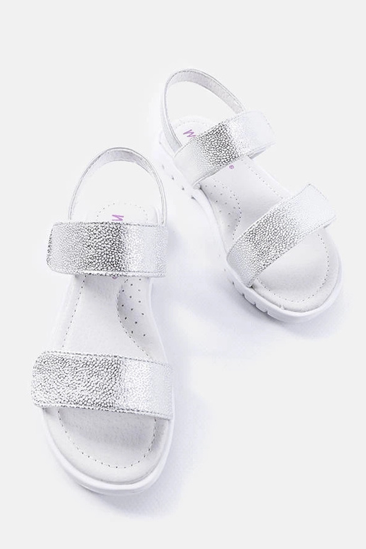 Sandalias plateadas para niños Elkview Sandalias plateadas para niños Elkview