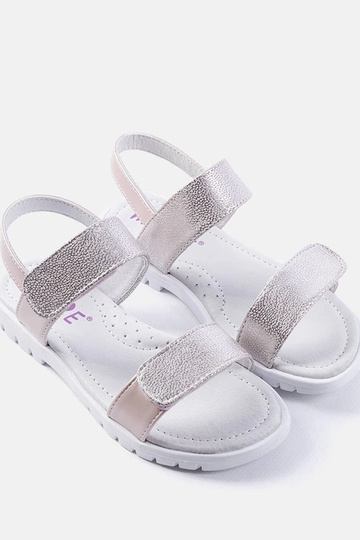 Sandalias infantiles rosas... 2