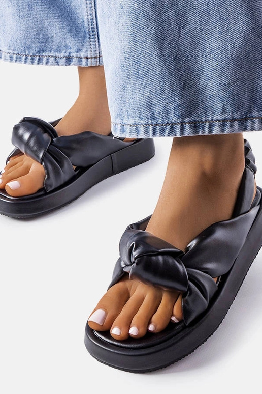 Cuñas Clarice negras