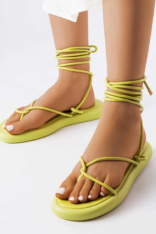 Sandalias con cordones Laurence Green
