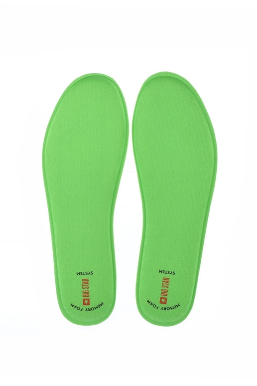 Plantillas verdes para zapatos, "Big...