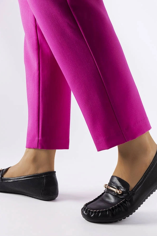 Mocasines Sorel negros con acabado mate