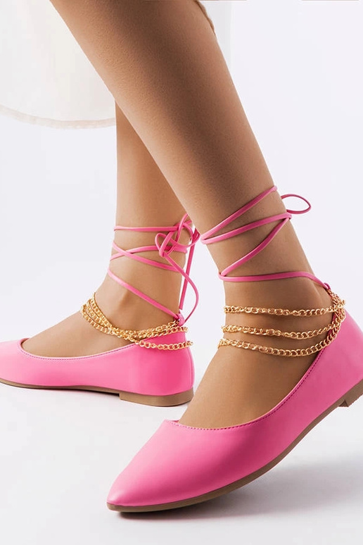 Bailarinas rosas con cierre... Bailarinas rosas con cierre...