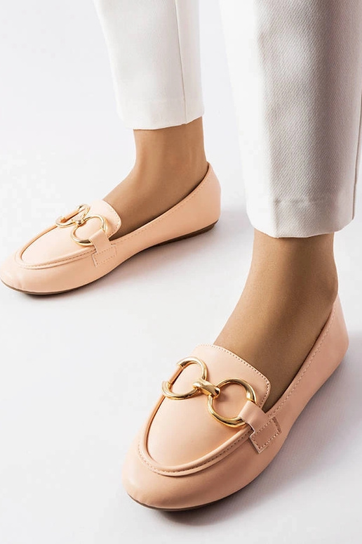 Mocasines beige de mujer Couturier