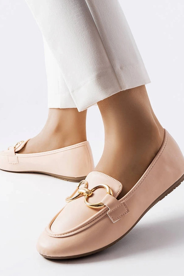 Mocasines beige de mujer... 2