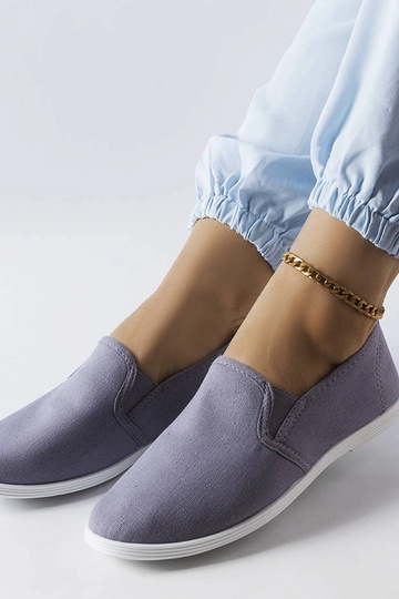 Zapatillas de tela gris Quincy 2