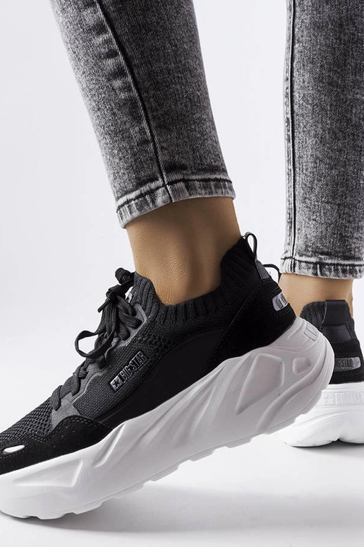 Zapatillas deportivas negras, "Big... Zapatillas deportivas negras, "Big...