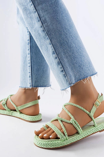 Sandalias tejidas Burwell Green