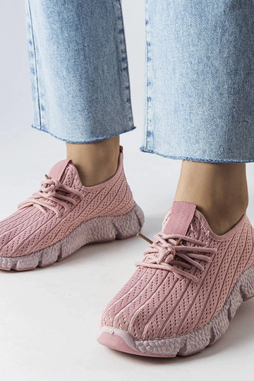 Zapatillas deportivas rosas...