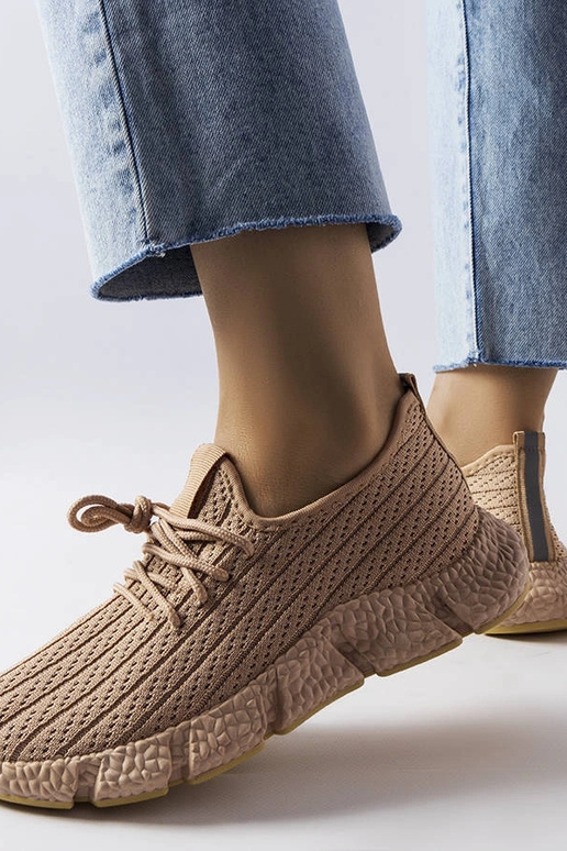 Zapatillas deportivas beige Élodie