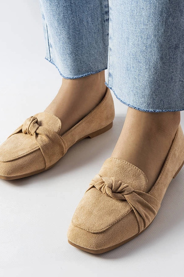 Mocasines Samika beige
