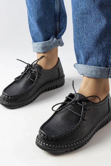 Botines negros ajustables,...