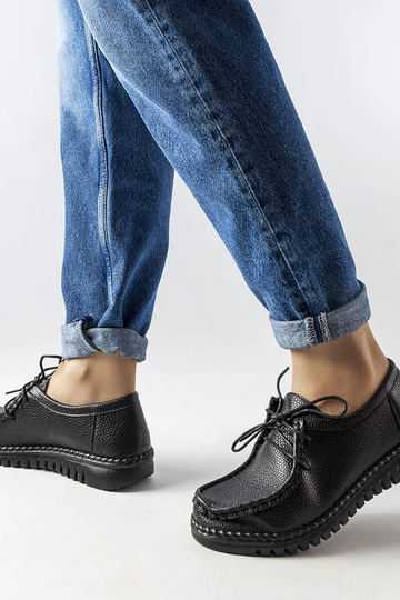 Botines negros ajustables,... 2