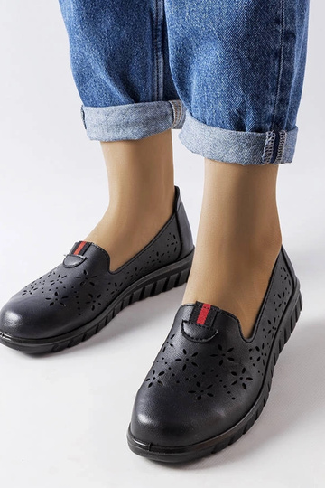 Mocasines negros claros de Joli 2