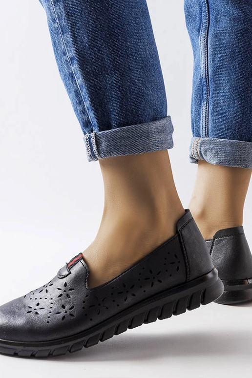 Mocasines negros claros de Joli