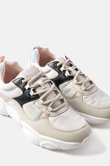 Zapatillas deportivas de mujer Lee Cooper en color beige LCWL-20-39-031 2